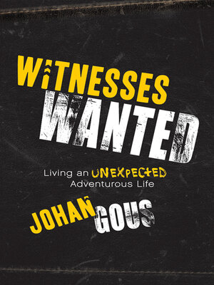 cover image of Witnesses Wanted